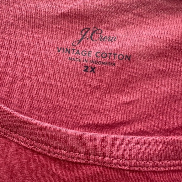J. Crew Women's Long Sleeve Rose Sweatshirt - Picture 2 of 5